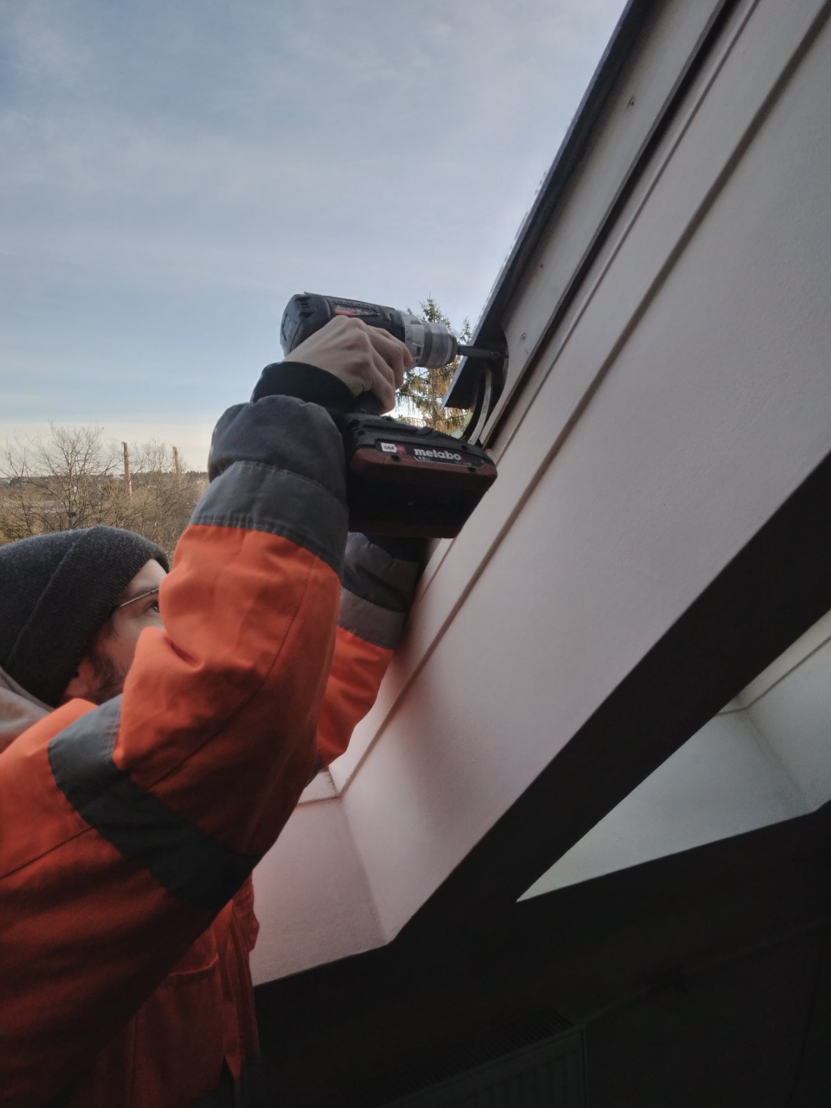 Tetőtéri ablakok javítása deákvári fasor 2. Családsegítők 2